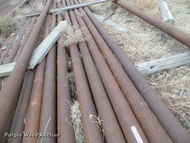 image for item EL9066 (10) joints of 4.5" diameter pipe