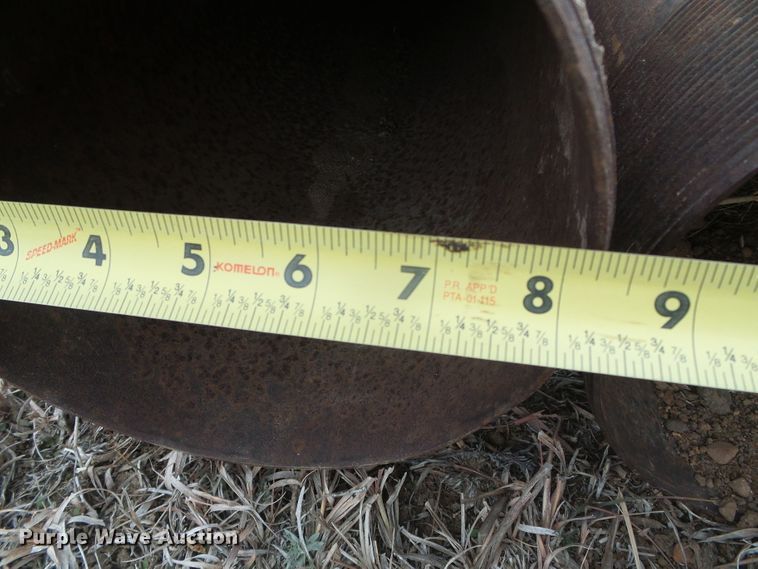 image for item EL9071 (4) joints of 8" diameter pipe