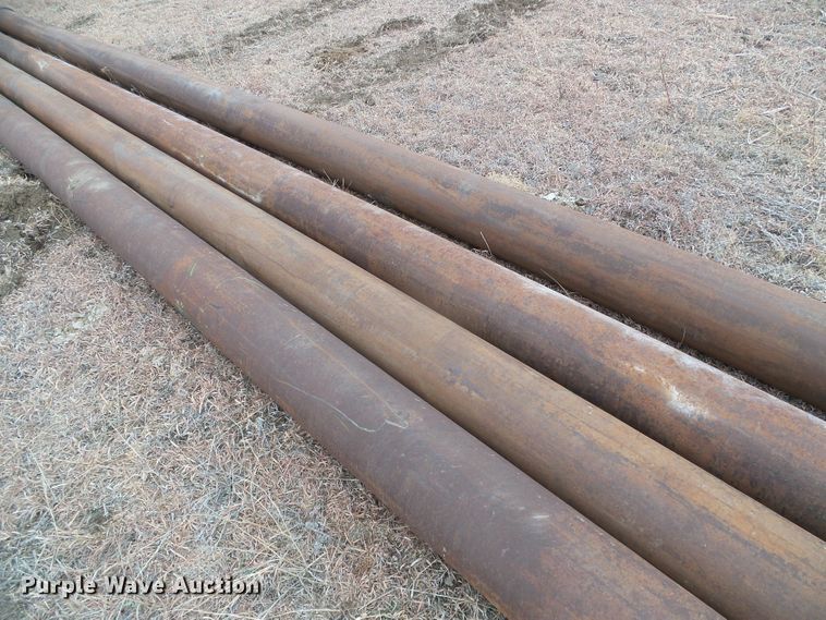 image for item EL9071 (4) joints of 8" diameter pipe