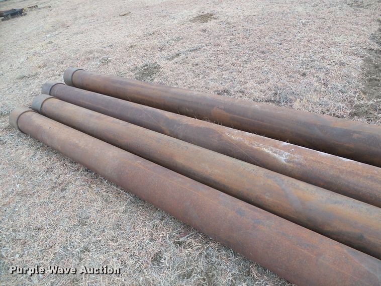 image for item EL9071 (4) joints of 8" diameter pipe