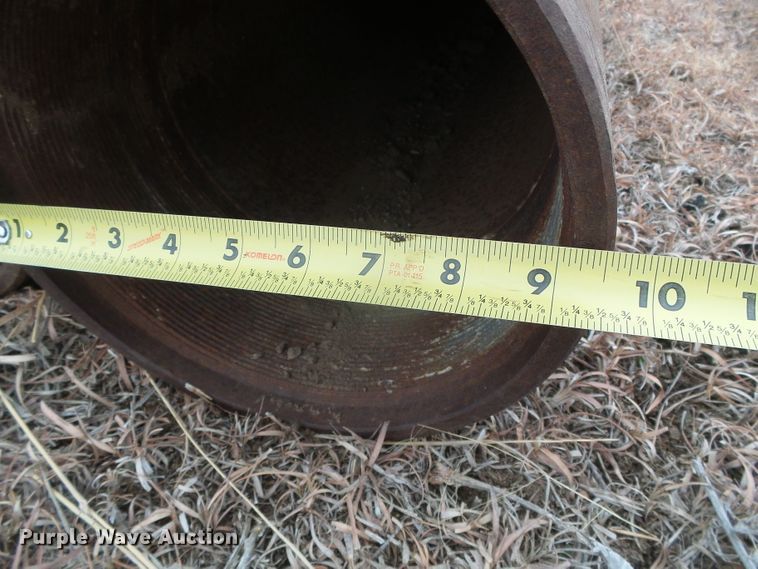 image for item EL9071 (4) joints of 8" diameter pipe