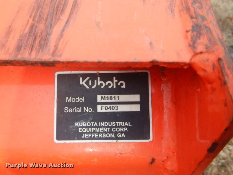 image for item FF9231 2016 Kubota M9960D MFWD tractor