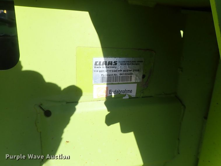 image for item GF9620 2006 Claas RU600 rotary forage head