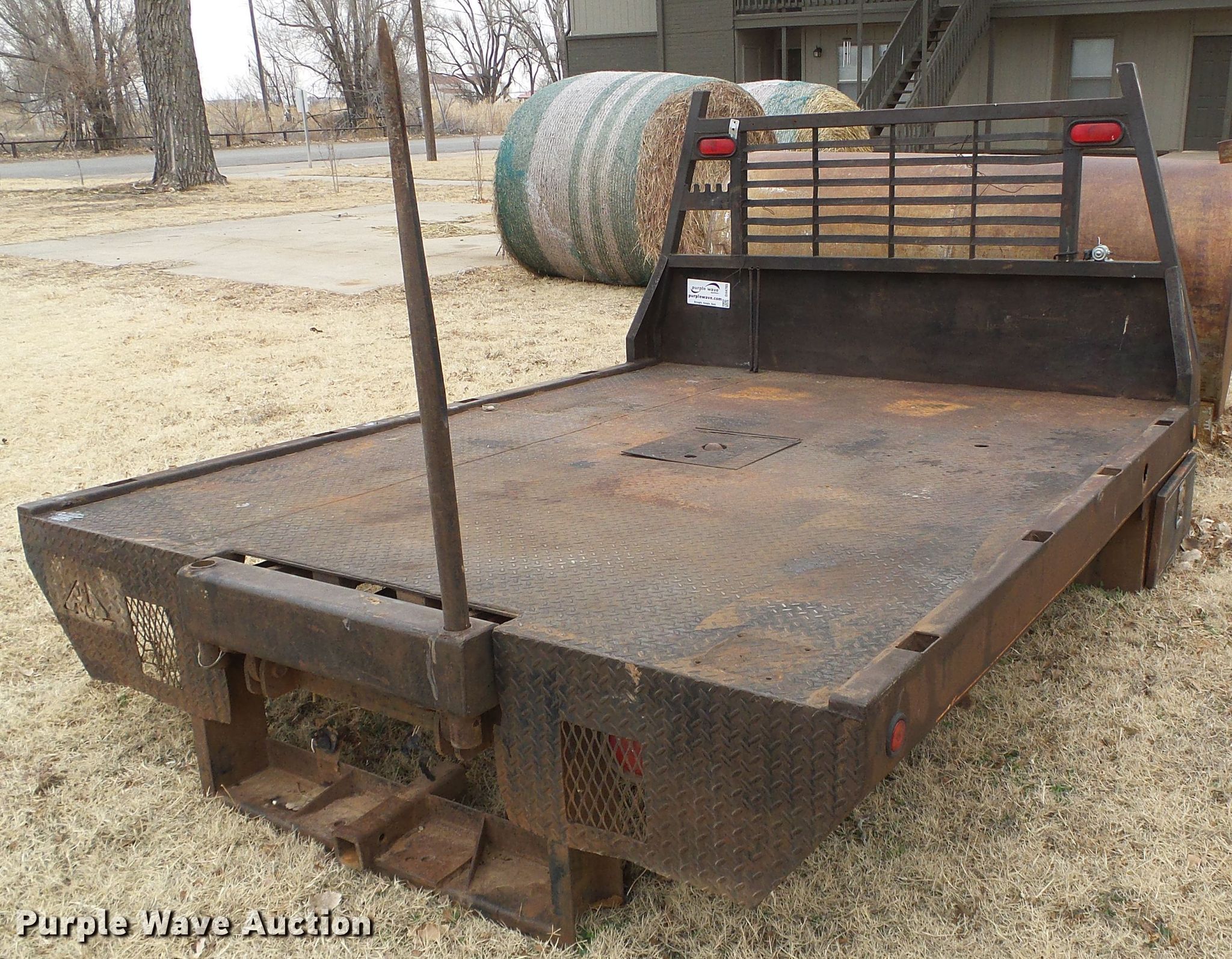 Bale bed in Laverne, OK Item DH4765 sold Purple Wave