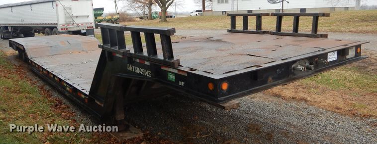 image for item DH6309 1995 Trail-Eze DHT6049WS drop deck equipment trailer