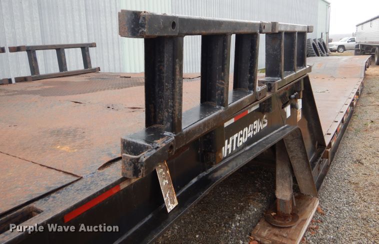 image for item DH6309 1995 Trail-Eze DHT6049WS drop deck equipment trailer