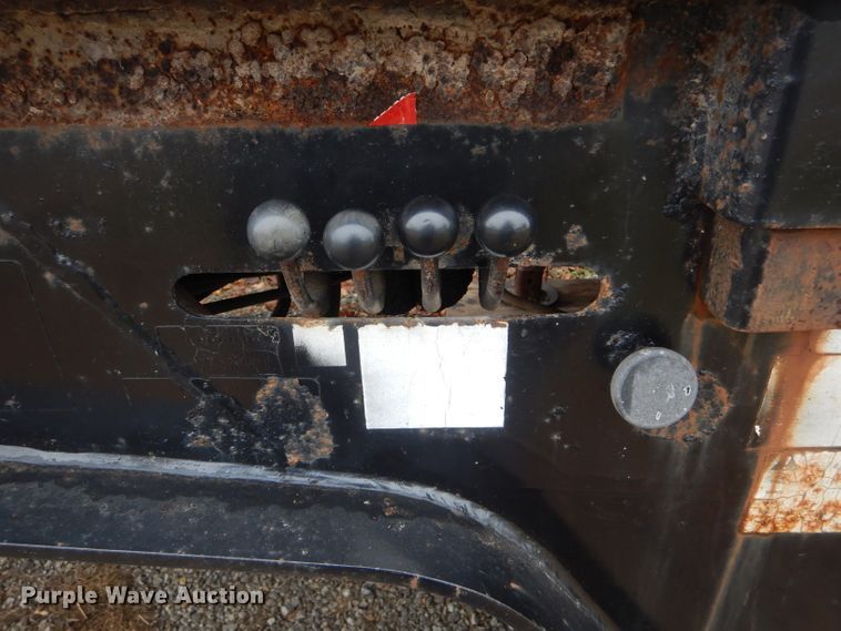 image for item DH6309 1995 Trail-Eze DHT6049WS drop deck equipment trailer