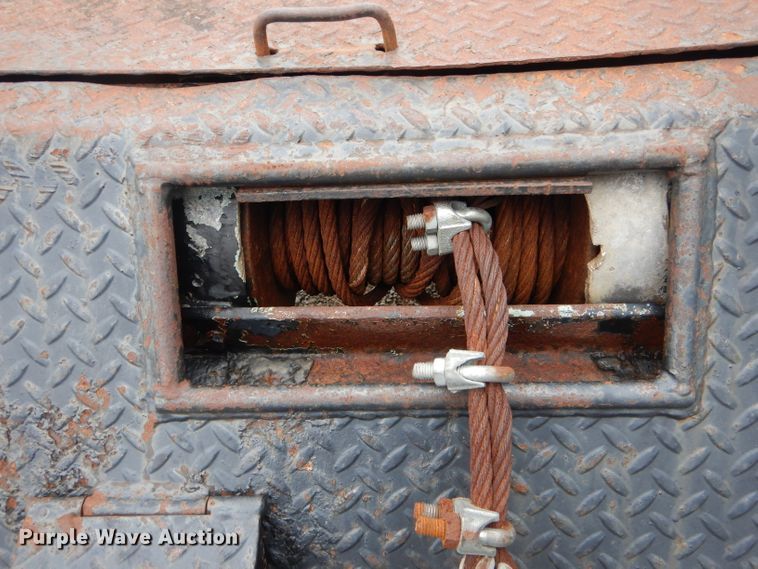 image for item DH6309 1995 Trail-Eze DHT6049WS drop deck equipment trailer