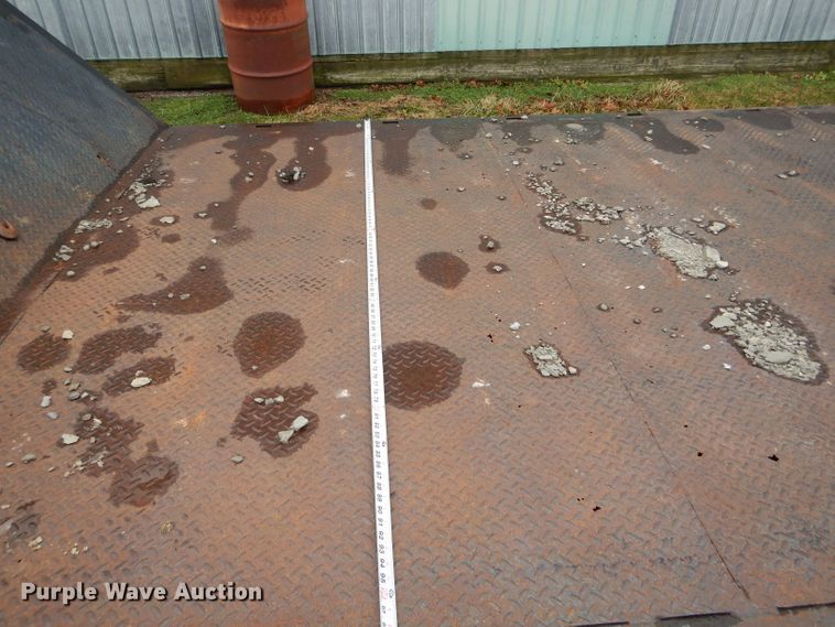 image for item DH6309 1995 Trail-Eze DHT6049WS drop deck equipment trailer