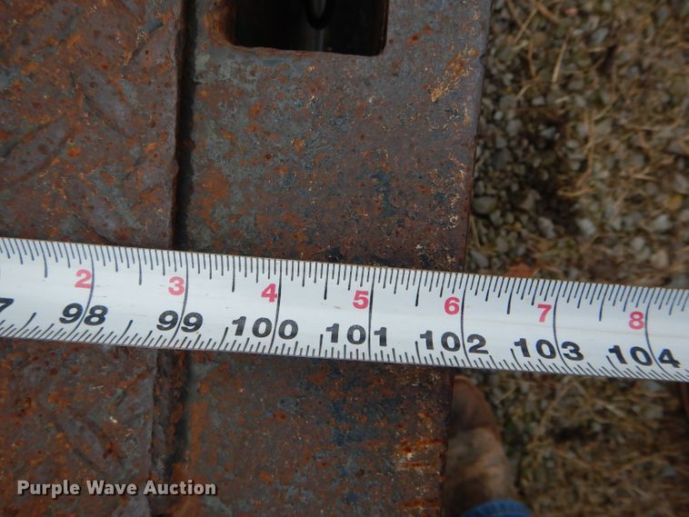 image for item DH6309 1995 Trail-Eze DHT6049WS drop deck equipment trailer