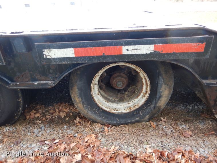 image for item DH6309 1995 Trail-Eze DHT6049WS drop deck equipment trailer