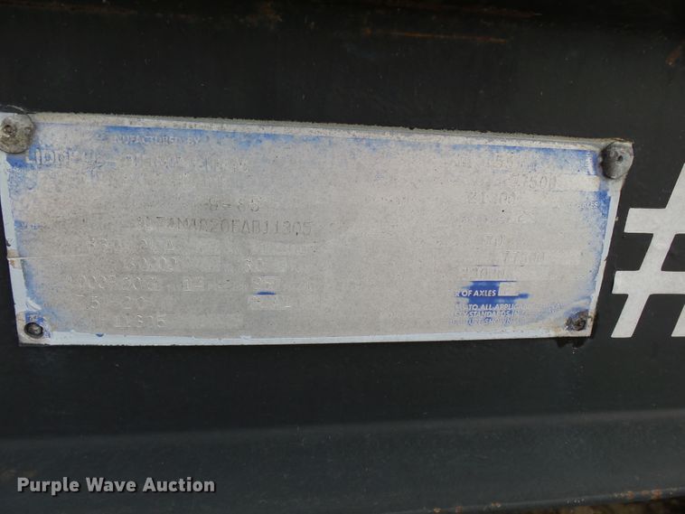 image for item DH7827 1985 Liddell Birmingham F11305 drop deck trailer