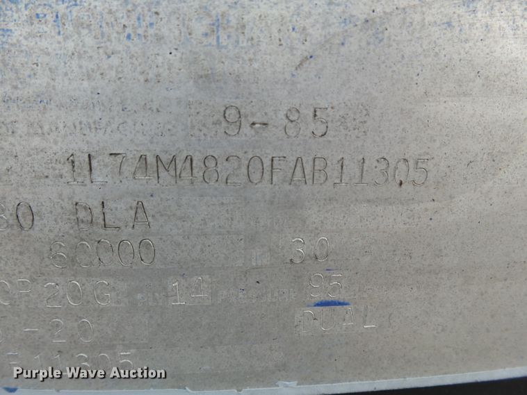 image for item DH7827 1985 Liddell Birmingham F11305 drop deck trailer