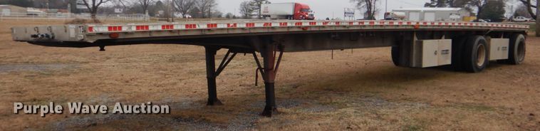 image for item FF9219 1995 Ravens 1448A66 flatbed trailer