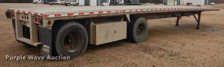 image for item FF9219 1995 Ravens 1448A66 flatbed trailer