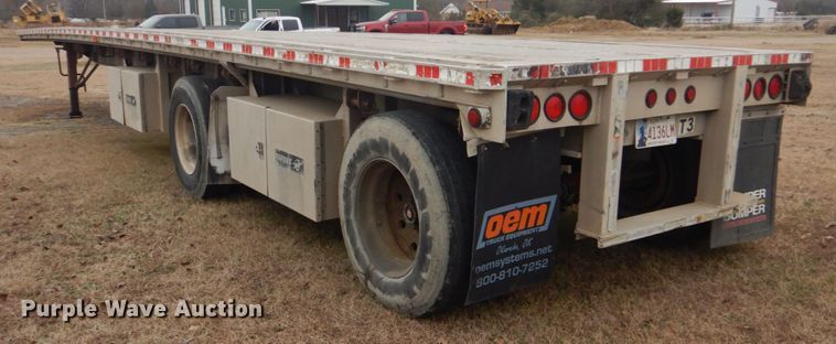 image for item FF9219 1995 Ravens 1448A66 flatbed trailer