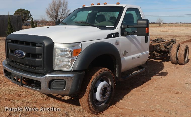 image for item GD9914 2012 Ford F550 Super Duty XL truck cab and chassis