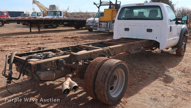 image for item GD9914 2012 Ford F550 Super Duty XL truck cab and chassis