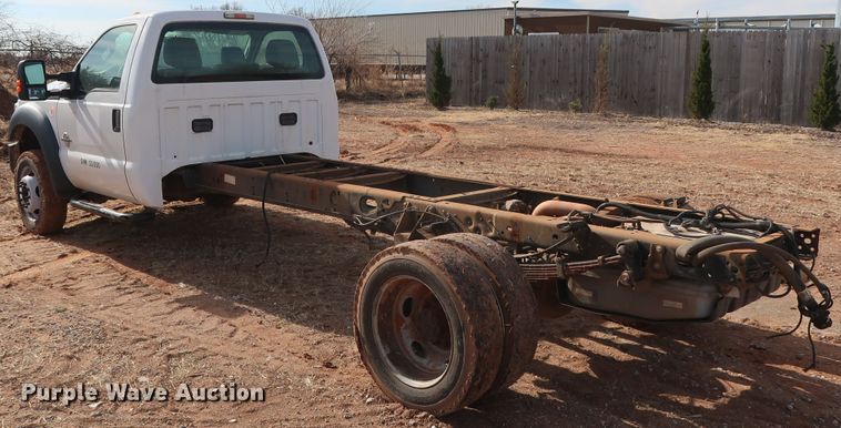 image for item GD9914 2012 Ford F550 Super Duty XL truck cab and chassis