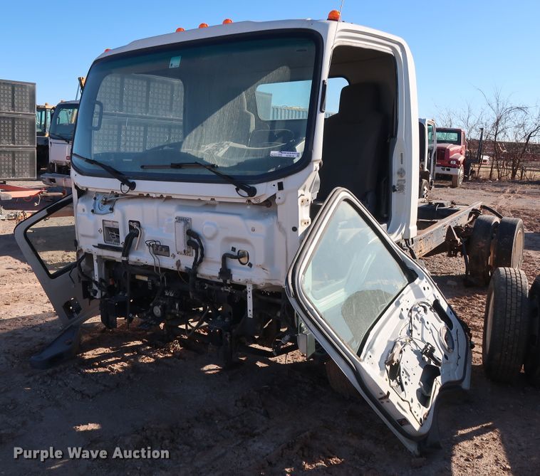 image for item GD9919 2012 Isuzu NPR HD truck cab and chassis