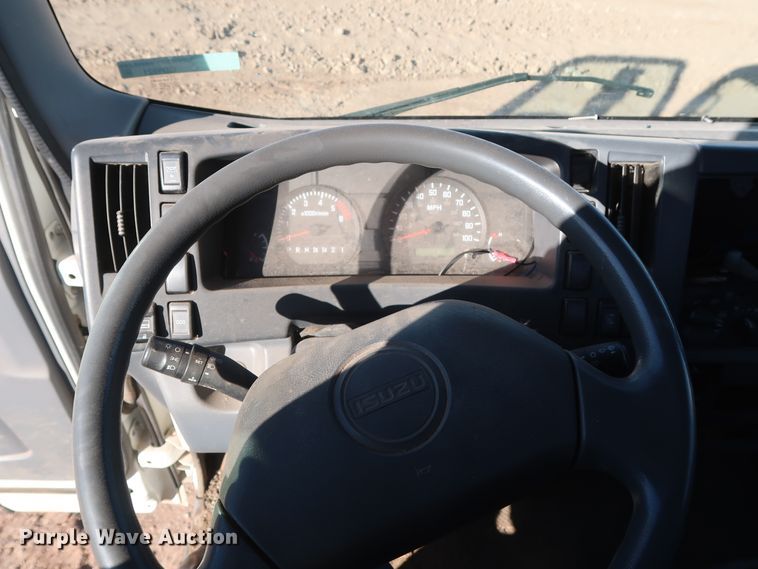 image for item GD9921 2015 Isuzu NPR flatbed truck