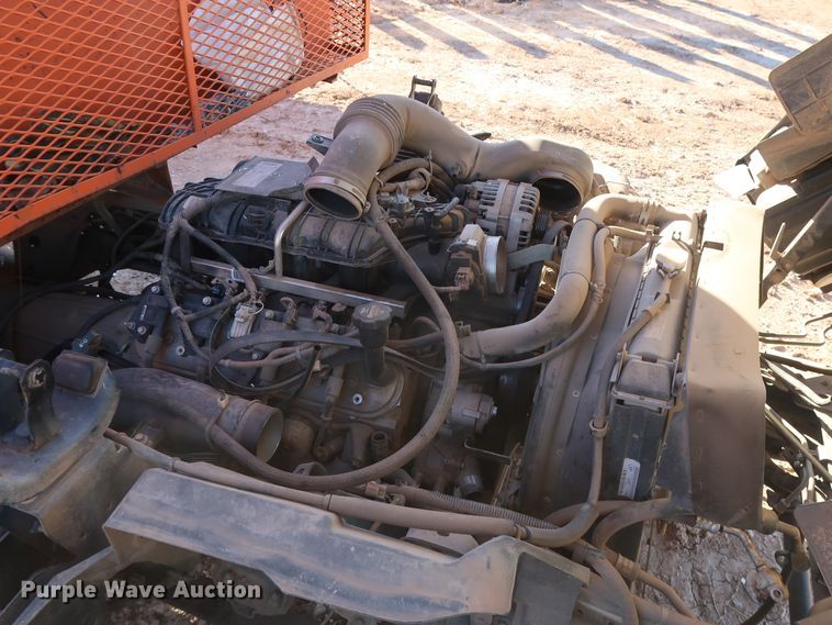 image for item GD9921 2015 Isuzu NPR flatbed truck