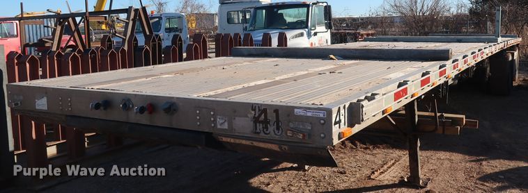 image for item GD9925 1998 Transcraft Eagle W2 Super-Beam 4 flatbed trailer