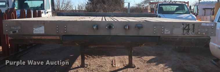 image for item GD9925 1998 Transcraft Eagle W2 Super-Beam 4 flatbed trailer