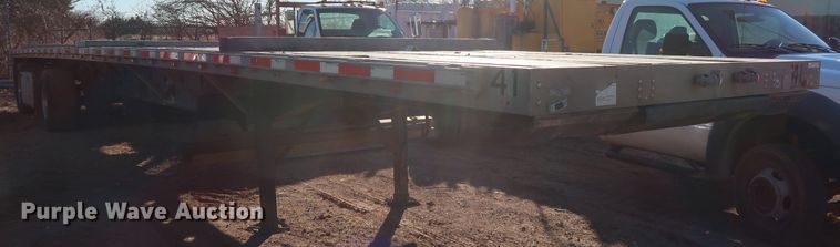 image for item GD9925 1998 Transcraft Eagle W2 Super-Beam 4 flatbed trailer