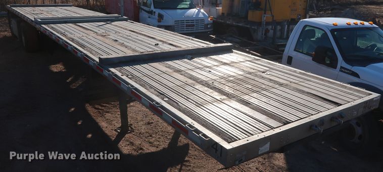 image for item GD9925 1998 Transcraft Eagle W2 Super-Beam 4 flatbed trailer