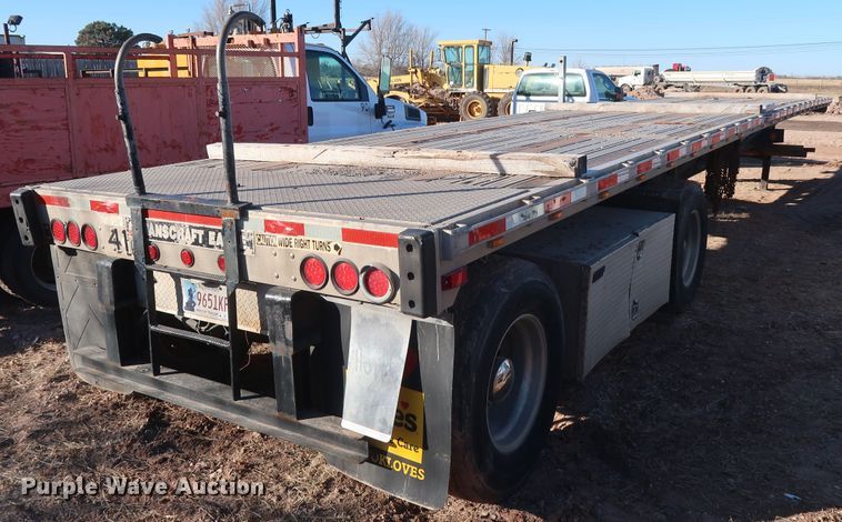image for item GD9925 1998 Transcraft Eagle W2 Super-Beam 4 flatbed trailer