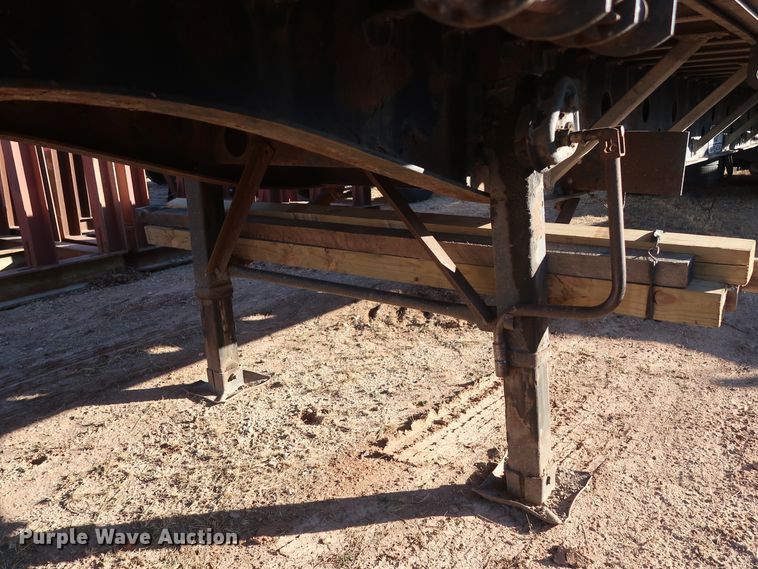 image for item GD9925 1998 Transcraft Eagle W2 Super-Beam 4 flatbed trailer