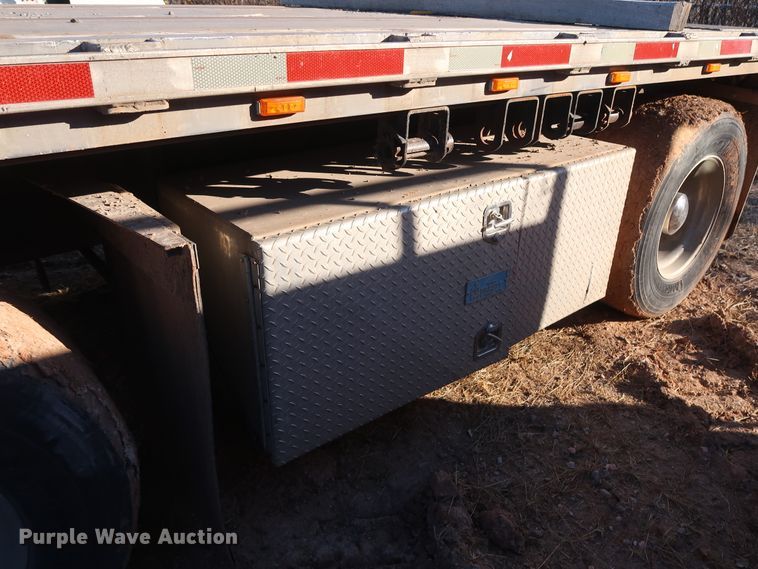 image for item GD9925 1998 Transcraft Eagle W2 Super-Beam 4 flatbed trailer