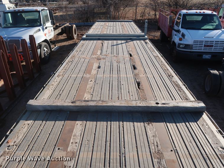 image for item GD9925 1998 Transcraft Eagle W2 Super-Beam 4 flatbed trailer