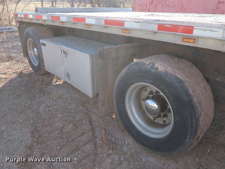 image for item GD9925 1998 Transcraft Eagle W2 Super-Beam 4 flatbed trailer