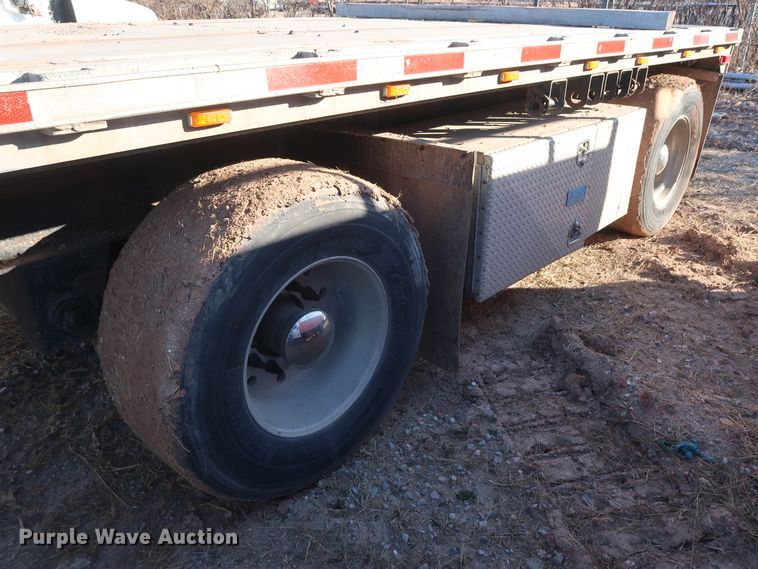 image for item GD9925 1998 Transcraft Eagle W2 Super-Beam 4 flatbed trailer