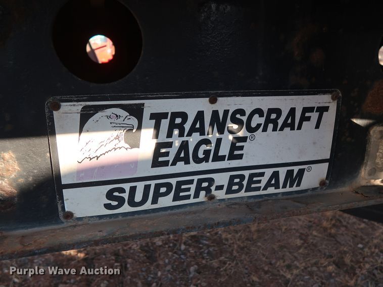 image for item GD9925 1998 Transcraft Eagle W2 Super-Beam 4 flatbed trailer