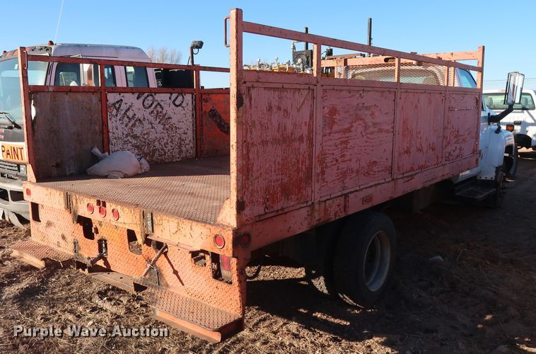 image for item GD9926 2008 GMC C5500 flatbed truck