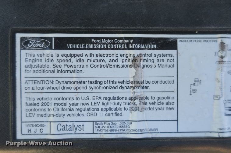image for item DB10055 2001 Ford Expedition SUV