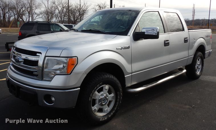 image for item DE4293 2014 Ford F150 XLT SuperCrew pickup truck