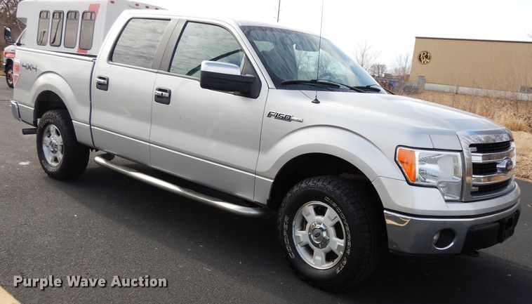 image for item DE4293 2014 Ford F150 XLT SuperCrew pickup truck