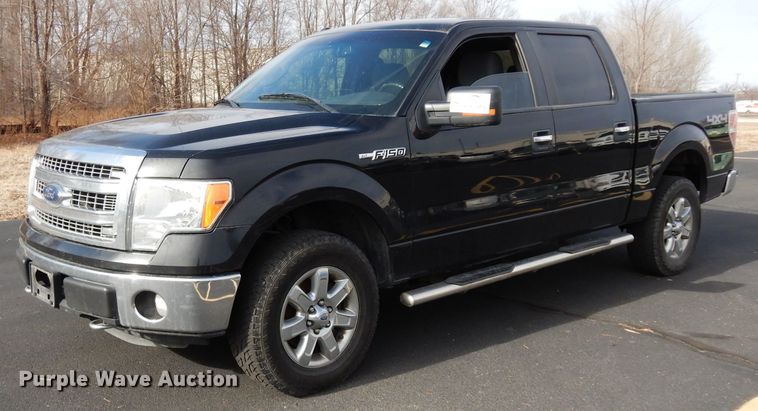 image for item DE4314 2013 Ford F150 XLT SuperCrew pickup truck