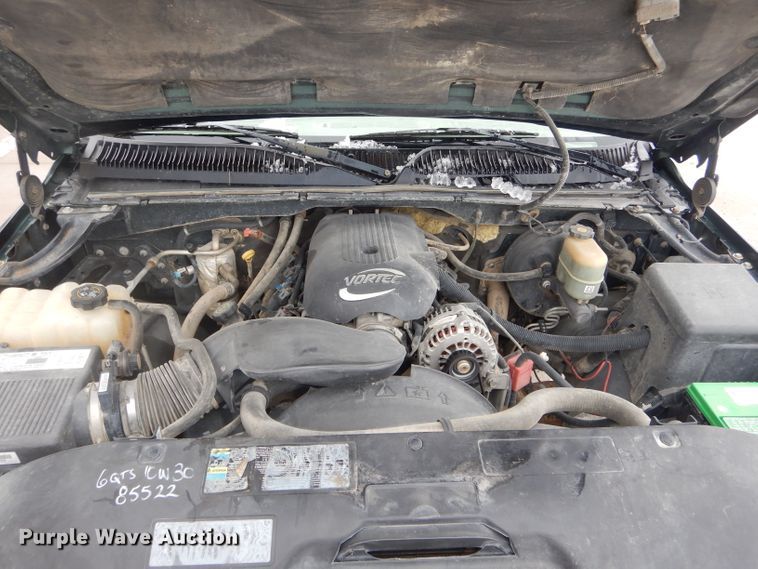 image for item DH6338 2002 Chevrolet Silverado 1500 Ext. Cab pickup truck