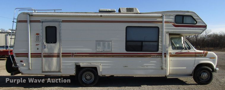 image for item DH8329 1983 Ford Econoline E350 RV