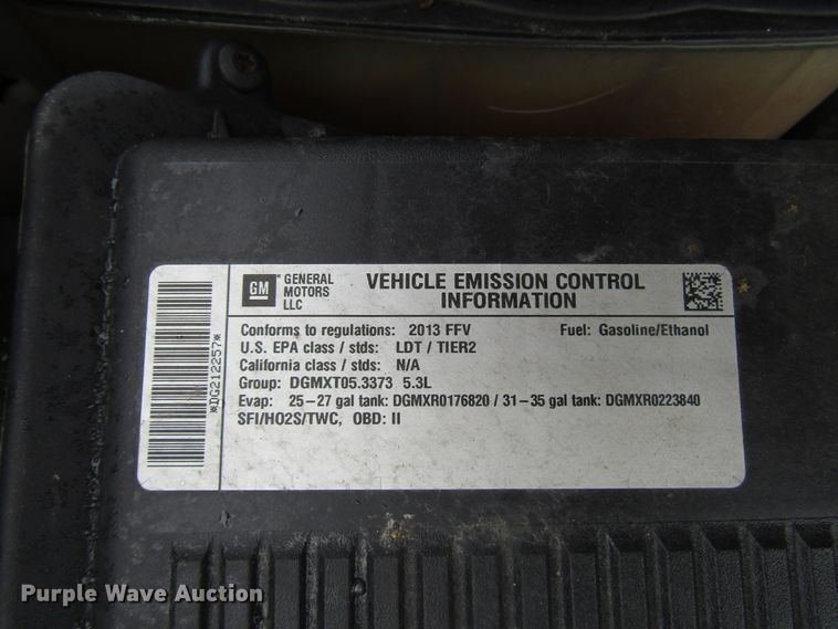 image for item DH8364 2013 GMC Sierra 1500 Crew Cab pickup truck