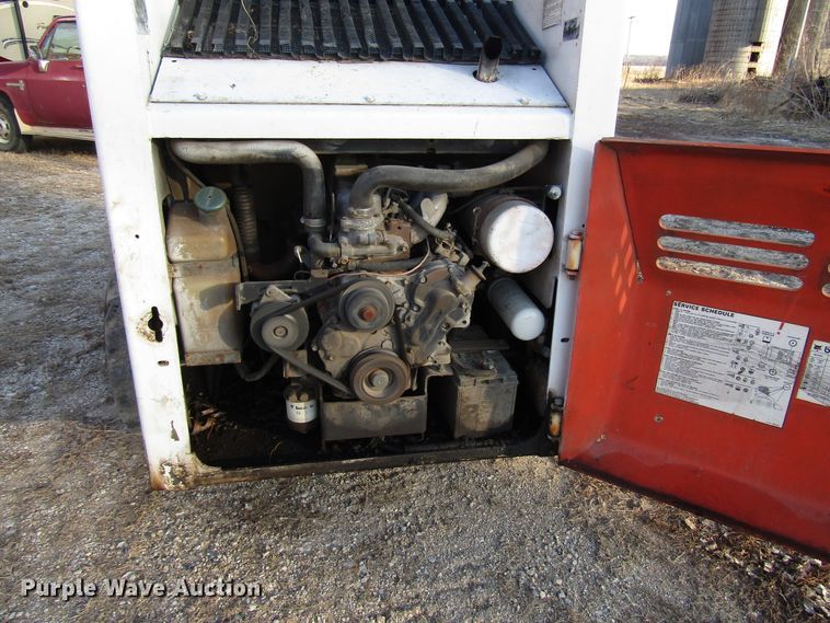 image for item DH8380 1989 Bobcat 843 skid steer