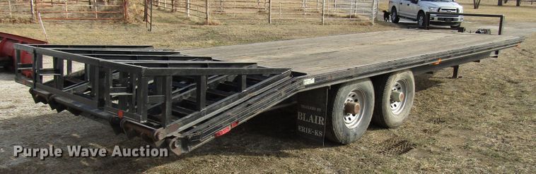 image for item DH8386 Blair equipment trailer