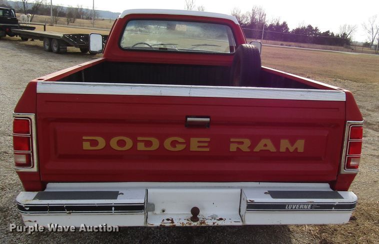 image for item DH8388 1983 Dodge D150 pickup truck