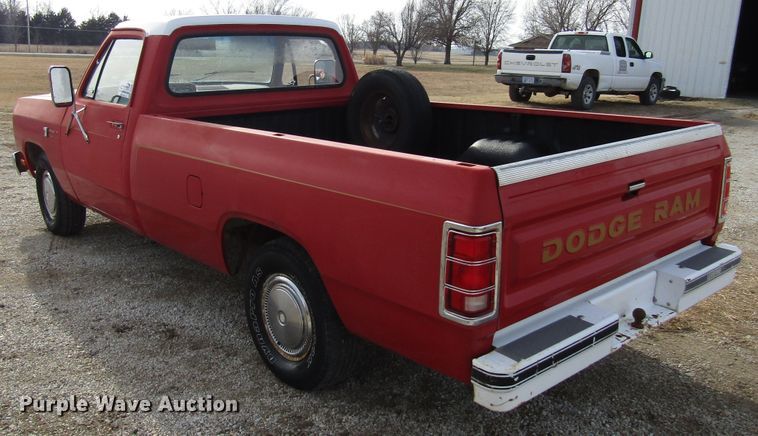 image for item DH8388 1983 Dodge D150 pickup truck