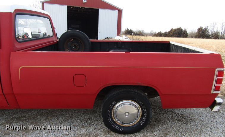image for item DH8388 1983 Dodge D150 pickup truck